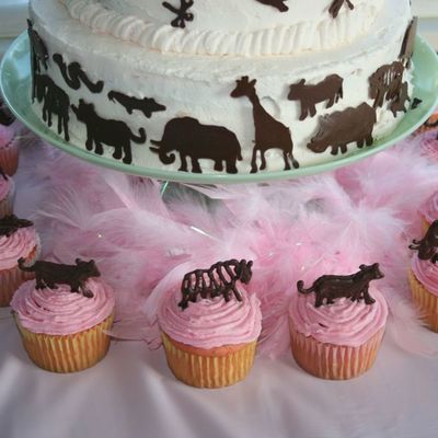 Princess Of The Jungle Birthday Cupcakes Princess Of The Jungle Birthday Cupcakes