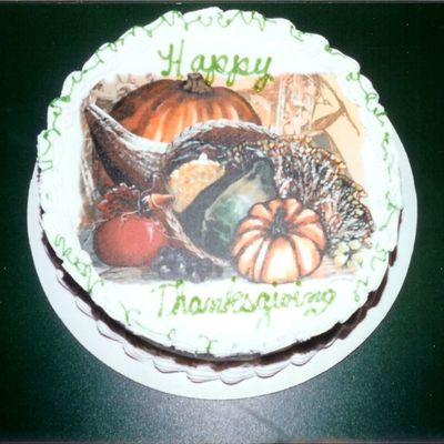 Thanksgiving Cake Thanksgiving Cake