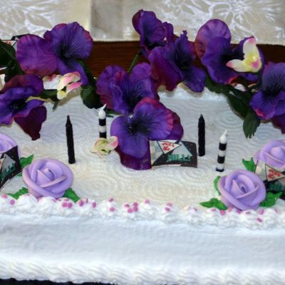 Michell's 40Th, B/day Cake Michell's 40Th, B/day Cake