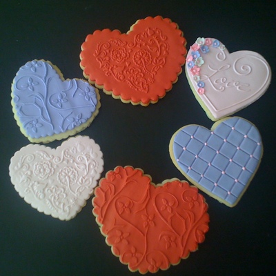 Valentine Heart Cookies Valentine Heart Cookies