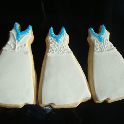 Bride Wedding Dress Bridal Shower Cookies Bride Wedding Dress Bridal Shower Cookies