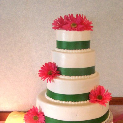 Lime Green And Hot Pink on Cake Central