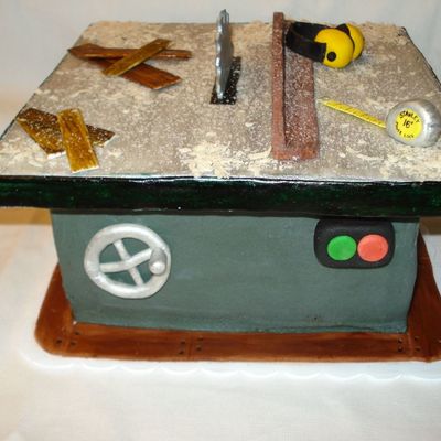 Table Saw Cake Table Saw Cake