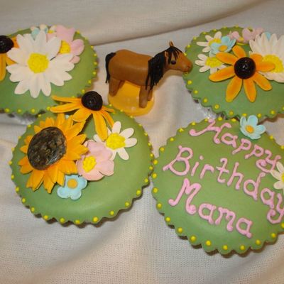 Wildflower Cupcakes Wildflower Cupcakes