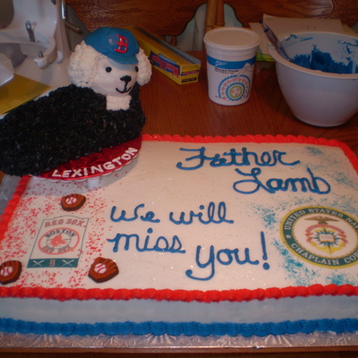Farewell Cake For Fr. Lamb Farewell Cake For Fr. Lamb