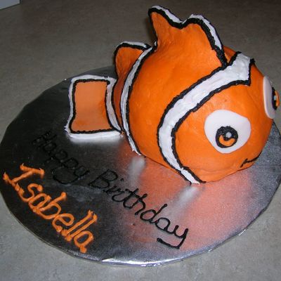 3D Finding Nemo Cake 3D Finding Nemo Cake