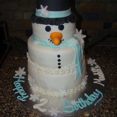 Maddie's 2Nd Birthday Snowman Maddie's 2Nd Birthday Snowman