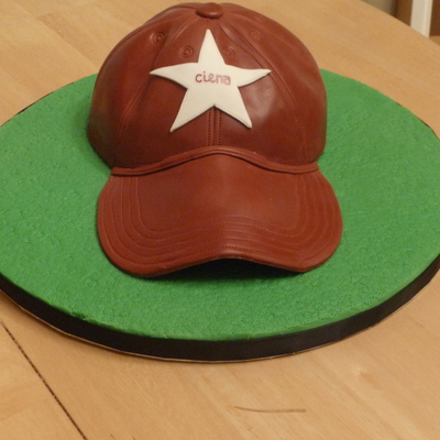 Baseball Cap Cake Baseball Cap Cake
