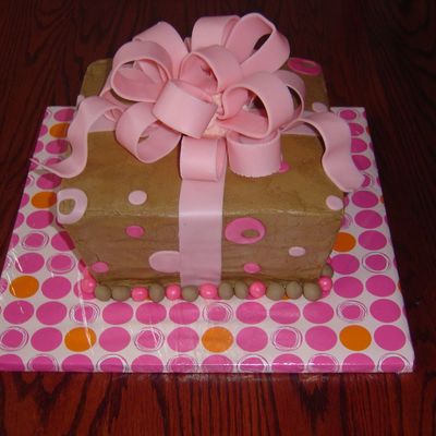 Birthday Present Cake Birthday Present Cake