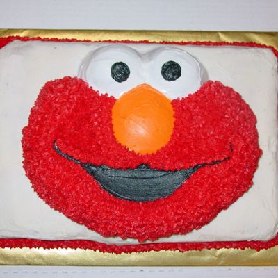 Elmo Cake Elmo Cake