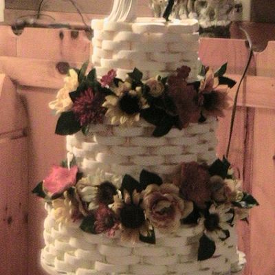 My First Wedding Cakes on Cake Central