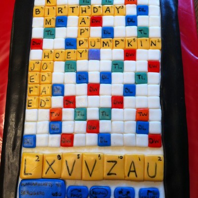 Words With Friends Iphone Cake Words With Friends Iphone Cake