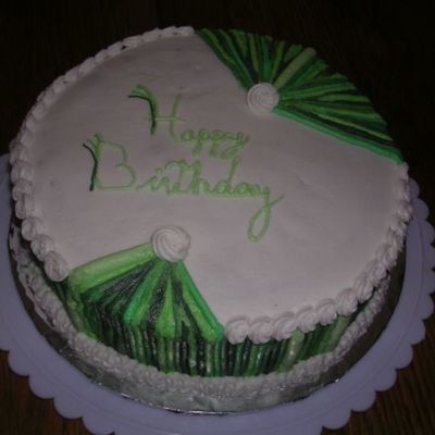 Green Pinstripe on Cake Central