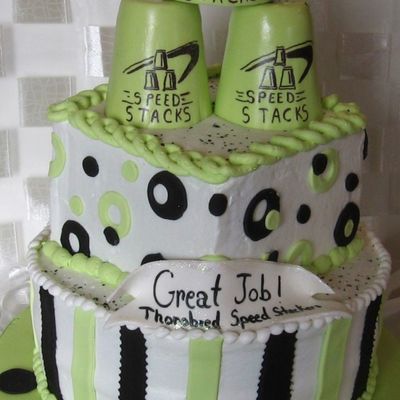 Speed Stackers Cake Speed Stackers Cake