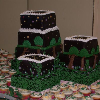 "enachanted Escapade" Prom Cake "enachanted Escapade" Prom Cake