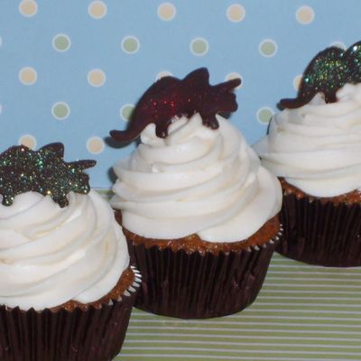 Triceratops Cupcakes on Cake Central