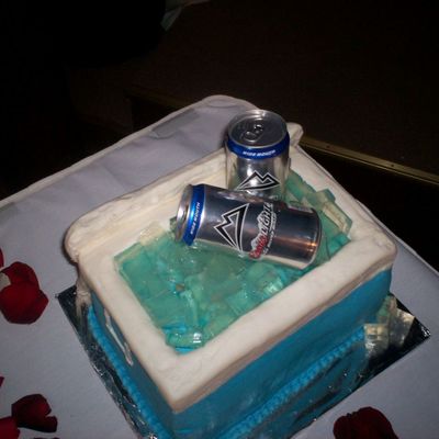 Groom's Cooler Cake Groom's Cooler Cake