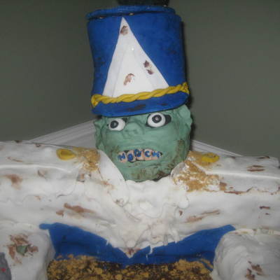 Zombie Band Member on Cake Central
