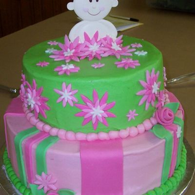 Daisy Shower Cake Daisy Shower Cake