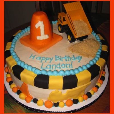 Construction Cone Cake Construction Cone Cake