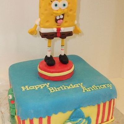 Spongebob Birthday Cake Spongebob Birthday Cake