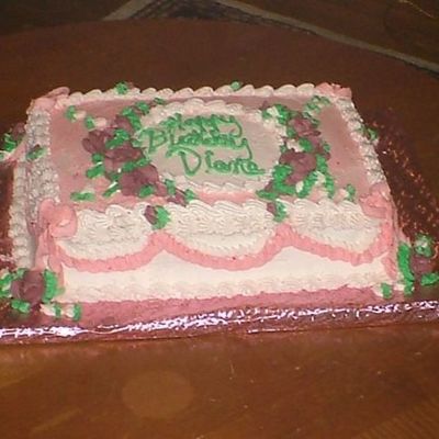 Diane's Birthday Cake Diane's Birthday Cake