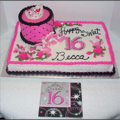 Sweet 16 Cake Sweet 16 Cake