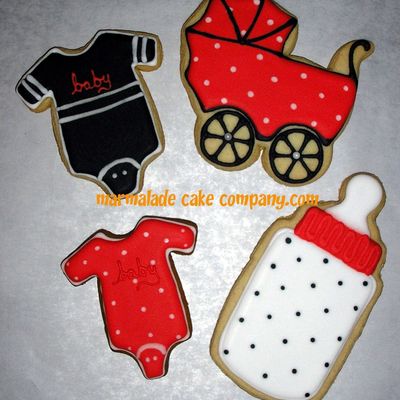 Black & Red Baby Shower Black & Red Baby Shower