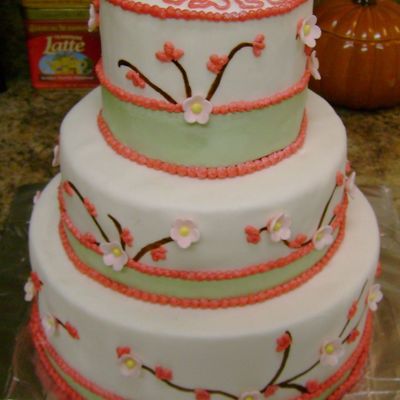 Cherry Blossoms Cake Dummy Cherry Blossoms Cake Dummy