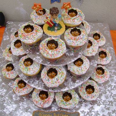 Diego's Cupcake Tower Diego's Cupcake Tower