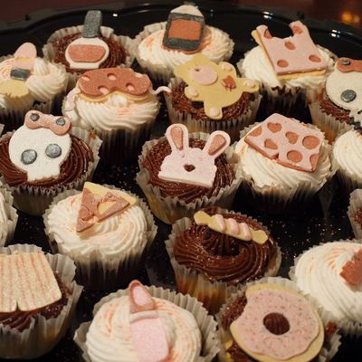 Slumber Party Salon Cupcakes on Cake Central