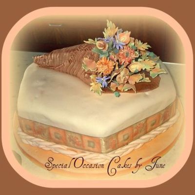 Cornucopia Thanksgiving Cake Cornucopia Thanksgiving Cake