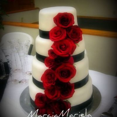 First Official Wedding Cake! First Official Wedding Cake!