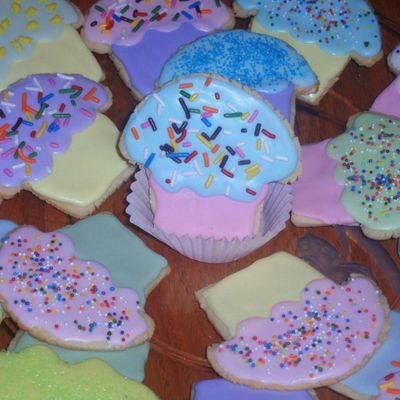 Cupcake Cookie Cupcake Cookie