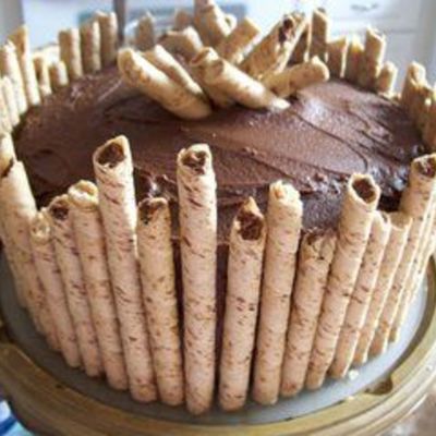Yummy Chocolate Mocha Almond Cake! Yummy Chocolate Mocha Almond Cake!