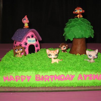 Littlest Pet Shop Birthday Cake Littlest Pet Shop Birthday Cake
