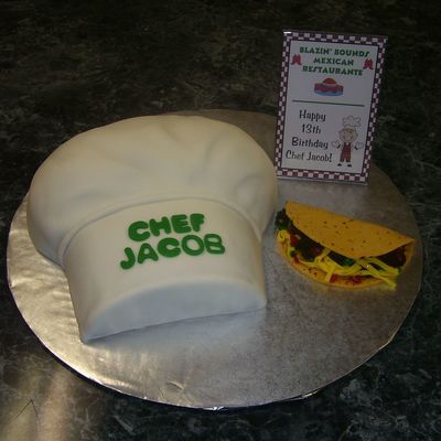 Chef's Hat With Taco Chef's Hat With Taco