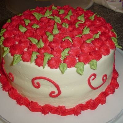 Wilton Course Ii First Lesson on Cake Central