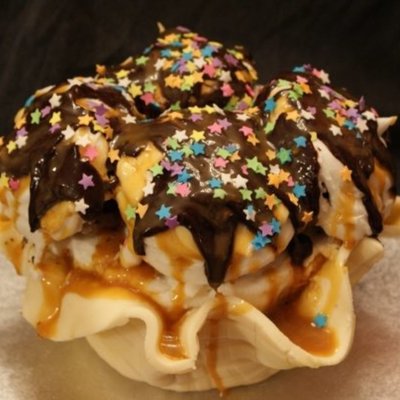 Waffle Bowl Sundae Waffle Bowl Sundae