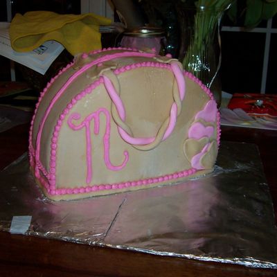 My First Purse Cake My First Purse Cake