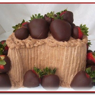 Chocolate Strawberries Cake Chocolate Strawberries Cake