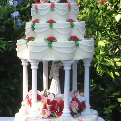 My First Wedding Cake! My First Wedding Cake!