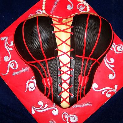 Black And Red Corset Black And Red Corset