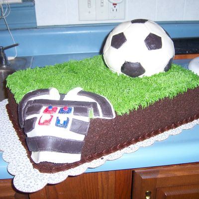 Soccer Cake Soccer Cake