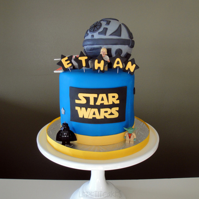 Star Wars Birthday Cake Star Wars Birthday Cake