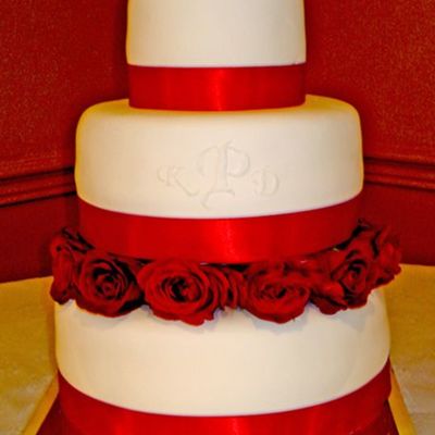 Monogram And Red Roses Monogram And Red Roses