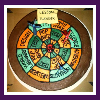Teachers Lesson Planner on Cake Central