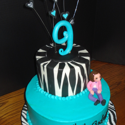 Syney's Zebra Cake Syney's Zebra Cake
