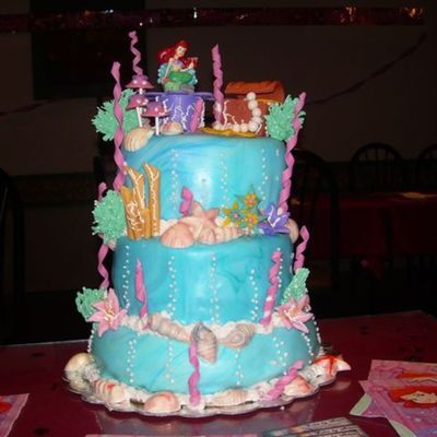 Little Mermaid Cake Little Mermaid Cake
