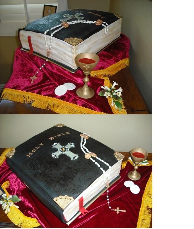 Catholic Confirmation Cake Set Catholic Confirmation Cake Set